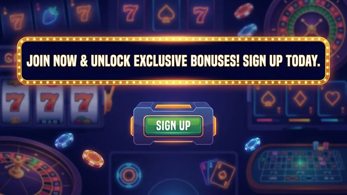 Mit Bonus registrieren